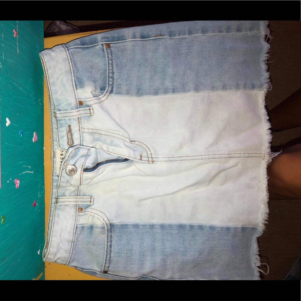 2-Denim Skirt